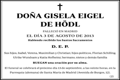 Gisela Eigel de Hödl